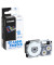 Schriftband XR-18WEB1 18mm x 8m blau/weiß laminiert stark selbstklebend