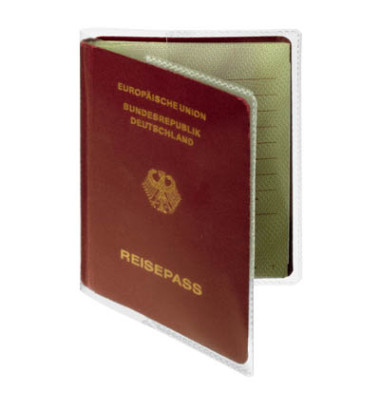 für Reisepass 2-teilig geeignet DURABLE Ausweishüllen 