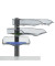Briefablageset CopySwinger A4 / B4 anthrazit-transparent 3 Fächer