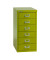 Schubladenschrank MultiDrawer™ 29er Serie L296104, Stahl, 6 Schubladen (Vollauszug), A4, 38 x 59 x 27,8 cm, grün
