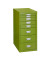 Schubladenschrank MultiDrawer™ 29er Serie L298104, Stahl, 8 Schubladen (Vollauszug), A4, 38 x 59 x 27,8 cm, grün