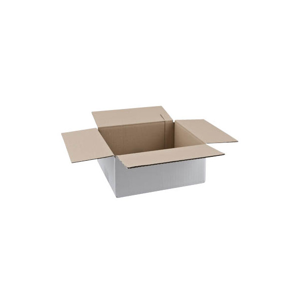 4255704302837 - Faltkarton 597278 weiß bis DIN A5+ innen 260x220x100mm Wellpappe 1-wellig 4255704302837 20 Stück 4255704302837 - Faltkarton 597278 weiß bis DIN A5+ innen 260x220x100mm Wellpappe 1-wellig 4255704302837 20 Stück