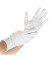 Handschuhe weiß Baumwolle Größe L