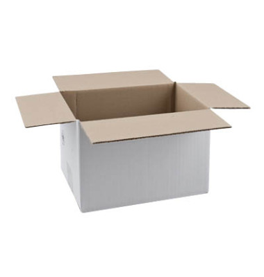 Faltkarton 598292 weiß, bis DIN A5+, innen 260x170x170mm, Wellpappe 1-wellig Faltkarton 598292 weiß, bis DIN A5+, innen 260x170x170mm, Wellpappe 1-wellig