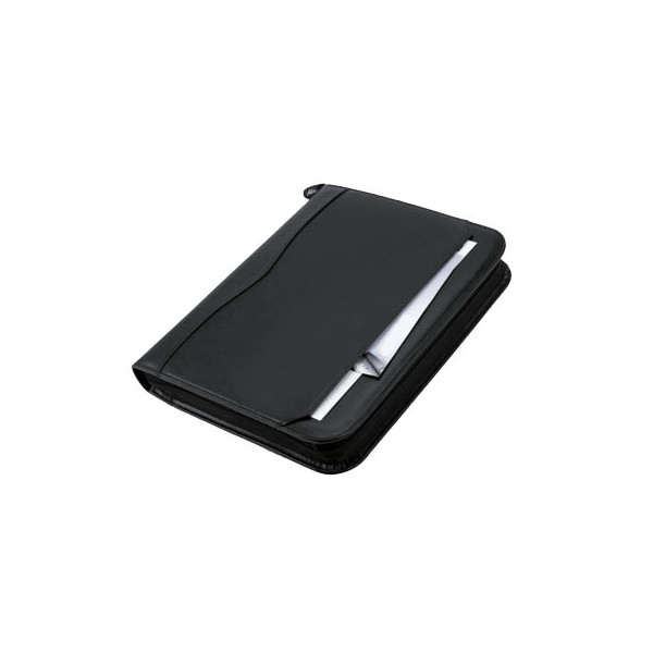 Alassio Schreibmappe REGGIO schwarz Lederimitat 28x5x36cm A4 30027 4021068300273 Alassio