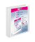 Präsentationsringbuch VELODUR® 1143196, A4 2 Ringe 25mm Ring-Ø Pappe/PP-Folie, 2 Außentaschen, weiß
