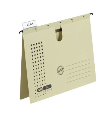 Hängehefter chic ULTIMATE 100552107, A4 chamois Karton 240g