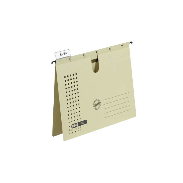 4002030851511 - ELBA Hängehefter chic ULTIMATE Karton chamois DIN A4 1x kaufmännische Heftung 5 St
