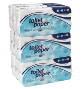Toilettenpapier 039810 Supersoft 3-lagig 72 Rollen