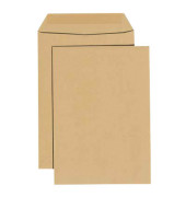 Versandtaschen 30045001, C5, ohne Fenster, nassklebend, 70g, braun