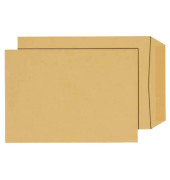 Versandtaschen 30006856, C5, ohne Fenster, nassklebend, 70g, braun