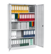 Aktenschrank 100157, abschlie&szlig;bar, 5 OH, lichtgrau, 120x195x42cm (BxHxT)