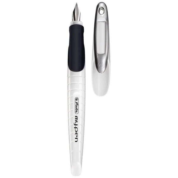 4008110380605 - Füller 10999738 mypen weiß schwarz Feder M 4008110380605 Herlitz