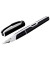 F&uuml;ller Style Black & White schwarz/wei&szlig; Feder M