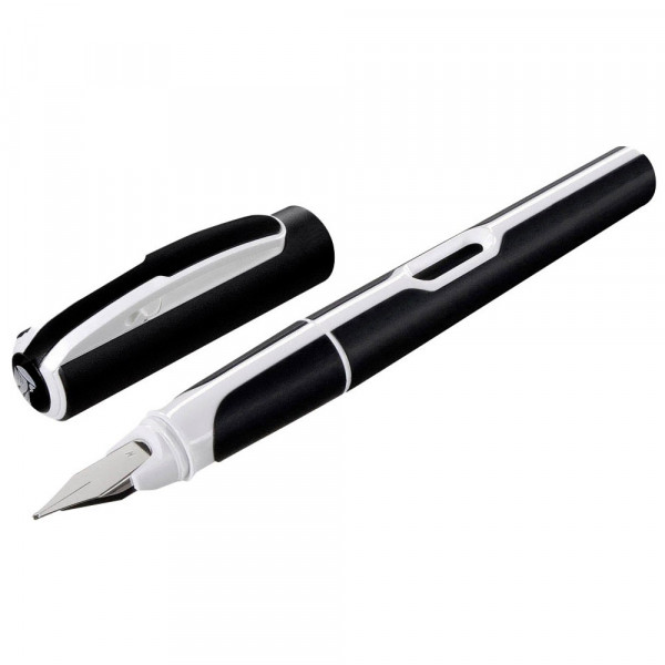 Pelikan Füller Style Black & White schwarz/weiß Feder M - Bürobedarf  Thüringen