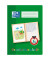 Geschichtenheft 100050091, Lineatur 1G / Schreiblern-Lineatur, A4, 90g, grün, 16 Blatt / 32 Seiten