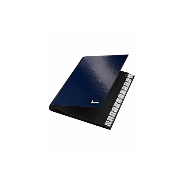 9003264282107 - Pultordner 85214 Premium A4 A-Z dunkelblau 24-teilig 9003264282107 Bene 9003264282107 - Pultordner 85214 Premium A4 A-Z dunkelblau 24-teilig 9003264282107 Bene