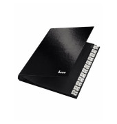 Pultordner 85214 Premium A4 A-Z schwarz 24-teilig