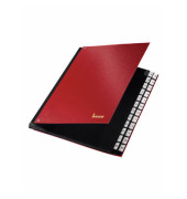 Pultordner 75116RT, A-Z, rot, A4, 24 F&auml;cher