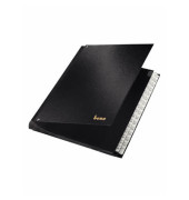 Pultordner 75416SW, 1-31, schwarz, A4, 31 F&auml;cher