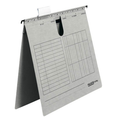 Hängehefter UNIREG 80002835, A4 grau Recyclingkarton 230g