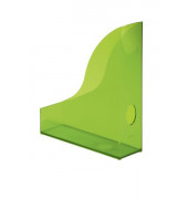 Stehsammler BASIC 1701712017, A4, lindgrün-transparent, Kunststoff, 73mm