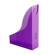 Stehsammler BASIC 1701712992, A4, transluzent lila, Kunststoff, 73mm