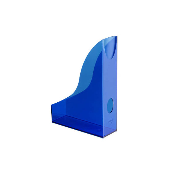 6 Stück Durable Stehsammler BASIC 1701712540, A4, blau-transparent, Kunststoff, 73mm 4005546106472 Durable