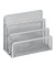 Briefständer Meshline 17702 silber Metall 3 Fächer