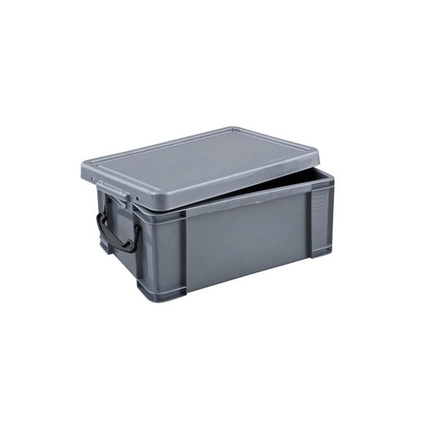 5060024801699 - Aufbewahrungsbox 9S 9 Liter mit Deckel für A5 außen 395x255x155mm Kunststoff silber 5060024801699 Really Useful Box 5060024801699 - Aufbewahrungsbox 9S 9 Liter mit Deckel für A5 außen 395x255x155mm Kunststoff silber 5060024801699 Really Useful Box