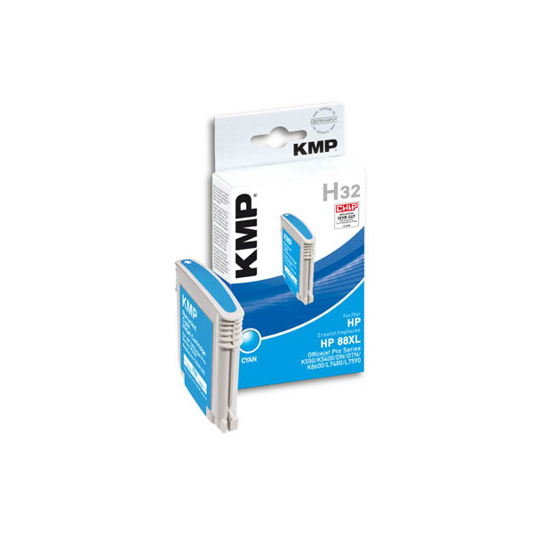 4011324704914 - Druckerpatrone H32 17044913 kompatibel zu HP 88XL cyan 4011324704914 KMP 4011324704914 - Druckerpatrone H32 17044913 kompatibel zu HP 88XL cyan 4011324704914 KMP