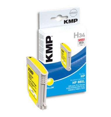 Tinte gelb ersetzt HP 88XL