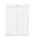 Dokumententasche - 40104-04, Din A4, transparent farblos, Polypropylen (PP), Klettverschluss