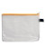 Reißverschlußtasche Mesh Bag PVC A5 244x190mm farblos/gelb