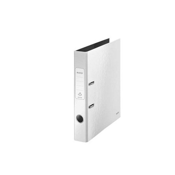 4002432394777 - Ordner WOW 1006-00-01 A4 52mm schmal PP vollfarbig glänzend perlweiß 4002432394777 Leitz