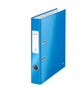 Ordner WOW 1006-00-36, A4 52mm schmal PP vollfarbig, gl&auml;nzend, gemustert blau metallic