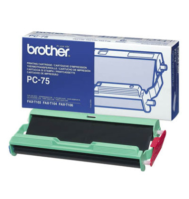 PC-75 schwarz Thermo-Druckfolie