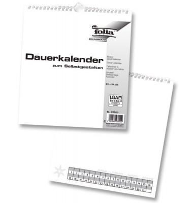Bastelkalender 23600, 1 Monat / 1 Seite, 23x24cm, Jahresunabhängig Bastelkalender 23600, 1 Monat / 1 Seite, 23x24cm, Jahresunabhängig