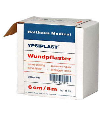 Wundpflaster Spenderbox 6cm x 5m elastisch