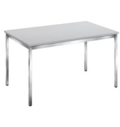 Schreibtisch 25-T128RCG grau rechteckig 120x80 cm (BxT)