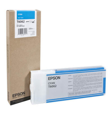 Druckerpatrone T6062 C13T606200 (T6062), cyan