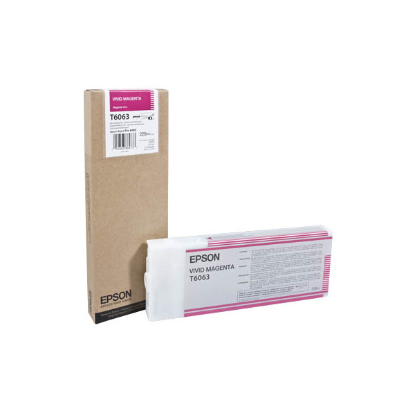 0010343864733 - Druckerpatrone T6063 (C13T606300) magenta vivid 0010343864733 Epson
