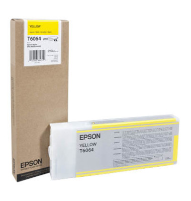 Druckerpatrone T6064 C13T606400 (T6064), gelb