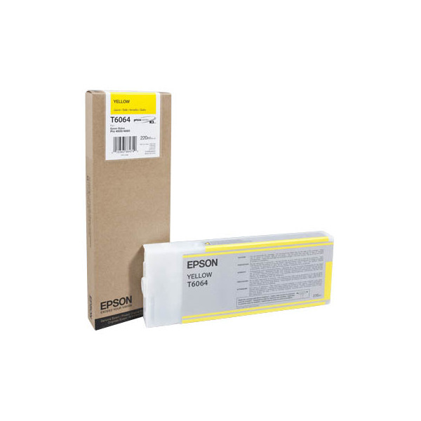 0010343864740 - C13T606400 Tintenpatrone Yellow T 606 220 Ml T 6064 00103438647