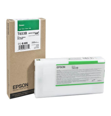 Druckerpatrone T653B C13T653B00 (kompatibel zu Epson T653B), gr&uuml;n