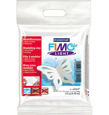 8133-0 Modelliermasse Fimo light weiß Inh.125g 8133-0 Modelliermasse Fimo light weiß Inh.125g