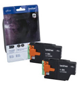 Druckerpatrone LC1220BKBP2DR (LC-1220), schwarz, ca. 2x 300 Seiten