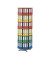 Ordnerdrehsäule RE081BB6 Flexible buche, 6 Etagen, bis zu 144 Ordner, 228x81cm (HxØ)