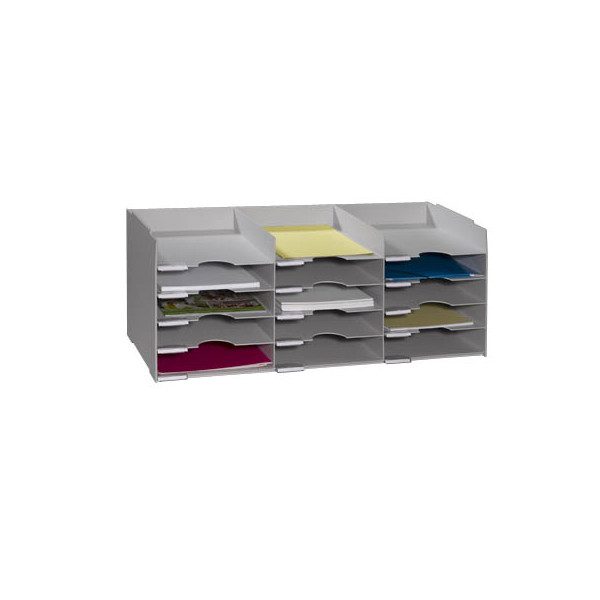 3660141030280 - Sortierstation Multisortierer A4+ grau 15fäch DIN A4+ 15-Fach Grau 3660141030280 - Sortierstation Multisortierer A4+ grau 15fäch DIN A4+ 15-Fach Grau