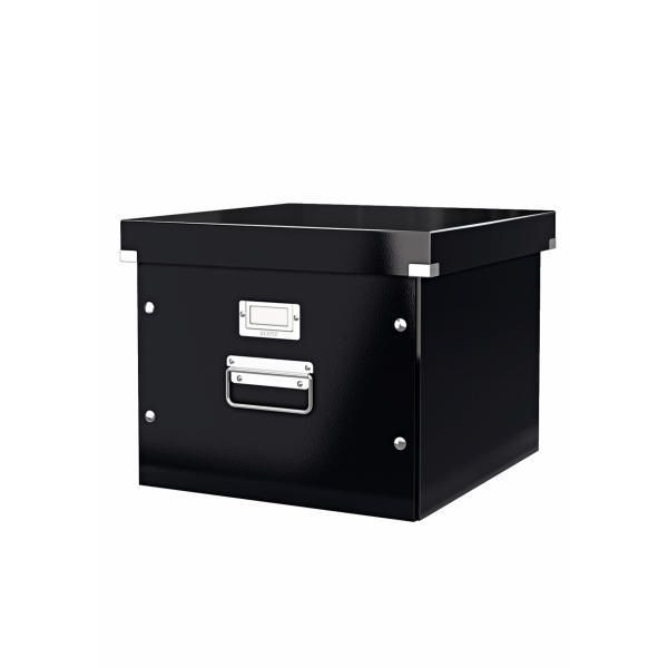 4002432396849 - Click & Store WOW Ablagebox für Hängeregistratur Laminierte Hartpappe Schwarz 357 x 367 x 285 cm